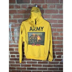 Pleasures Hoodie Version 6.0 Army Of Me Front Graphic Print Adult Size Small